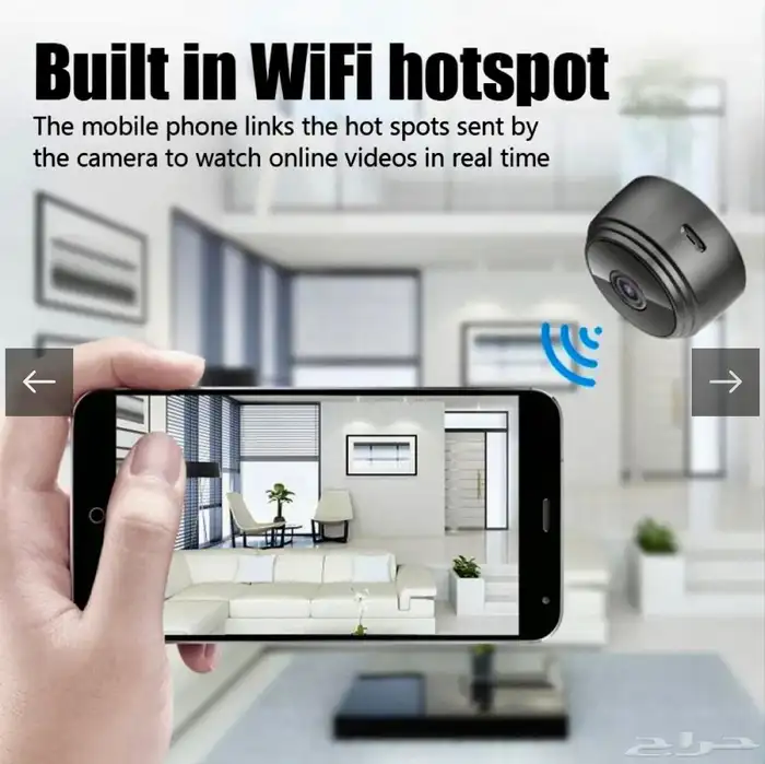 للبيع كاميرا صغيرة واي فاي لاسلكية 2