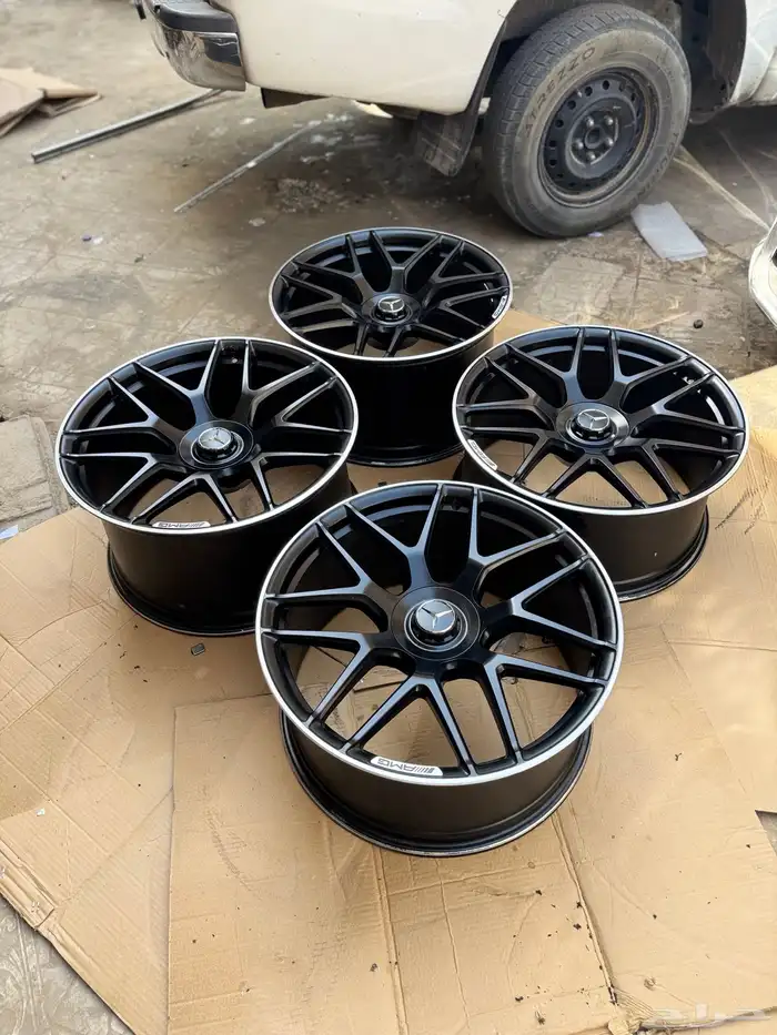 جنوط مرسيدس gt 63 اصلية وكاله مقاس 21 8