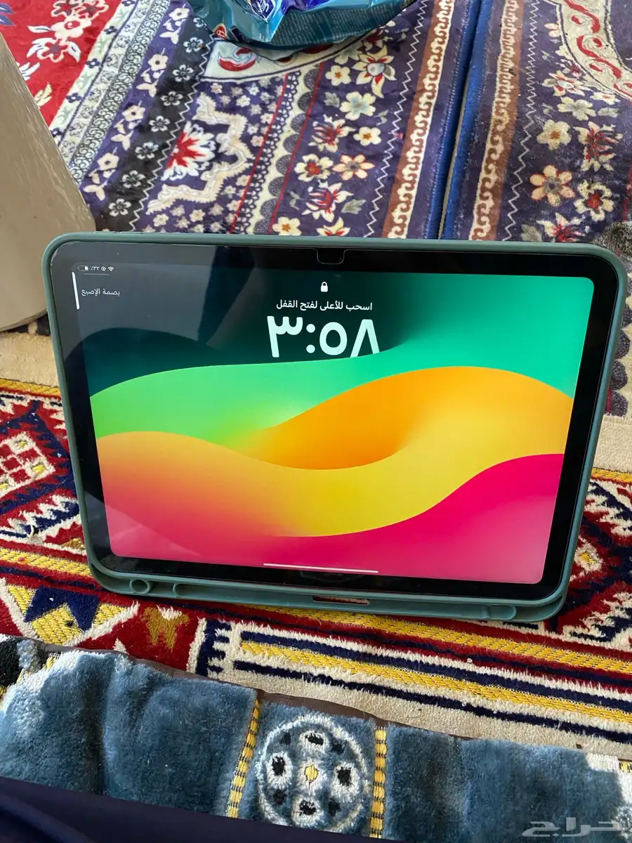 ايباد 10 مستخدم نضيف سبب البيع عدم الاستخدام القيقا64 1