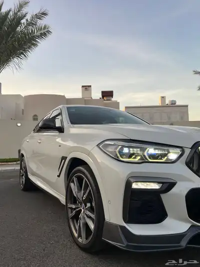 ( مباع )بي ام x6 موديل 2020 مواصفات خاصه مخزن ممشى قليل 2