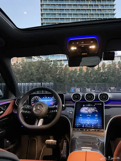 مرسيدس C300 kit AMG 2023 27