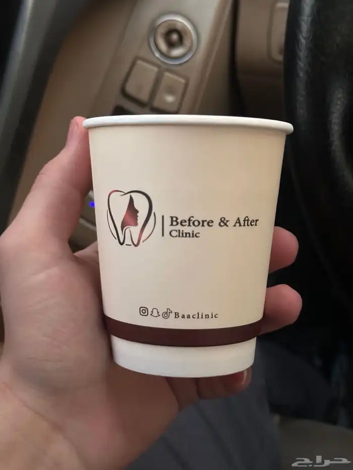 طباعة اكواب كافيهات مقاسات مختلفة طباعة ملونة اكواب دبل 12