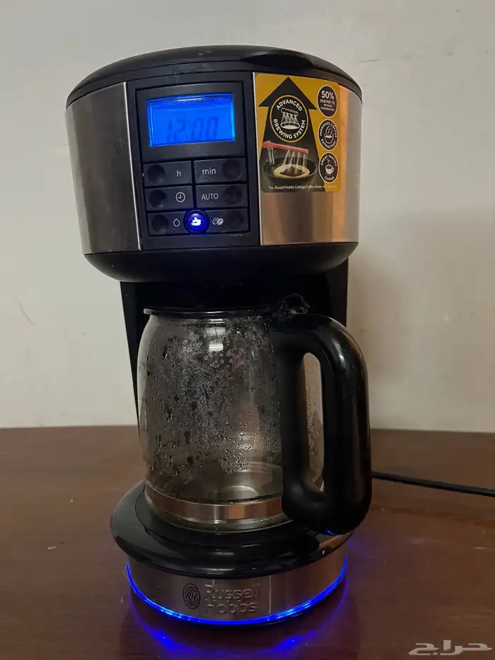 ماكينة قهوة Russell Hobbs أصلية بحالة ممتازة 0