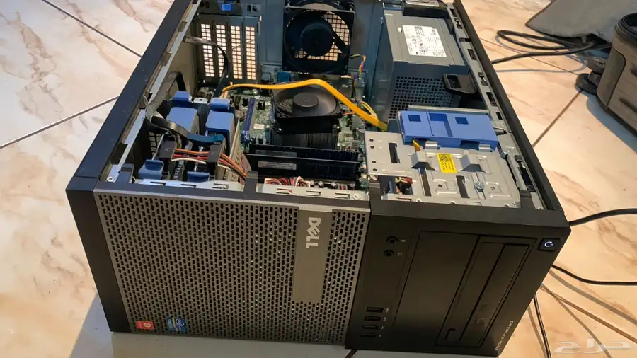 كمبيوتر ديل الموديل dell optiplex 9010 (مع الشاشة و الكيبود) 6