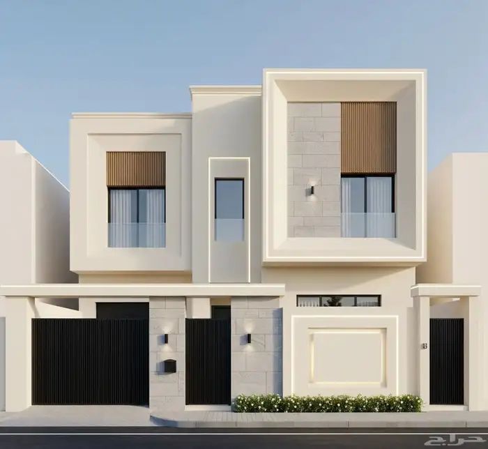 تصميم واجهات منزليه فخمة 1