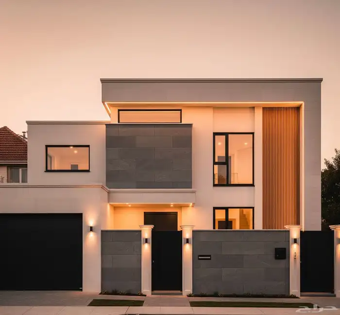 تصميم واجهات منزليه فخمة 5