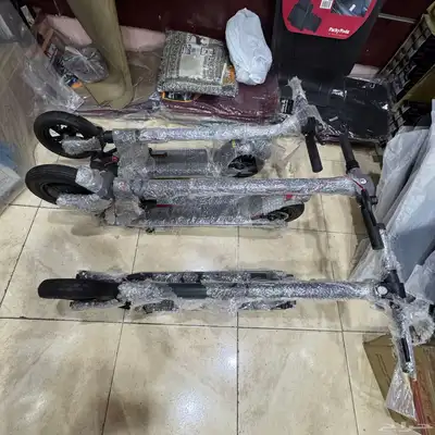 سكوتر كهربائي 3 حبه جديد بلكيس لم يستخدم 0