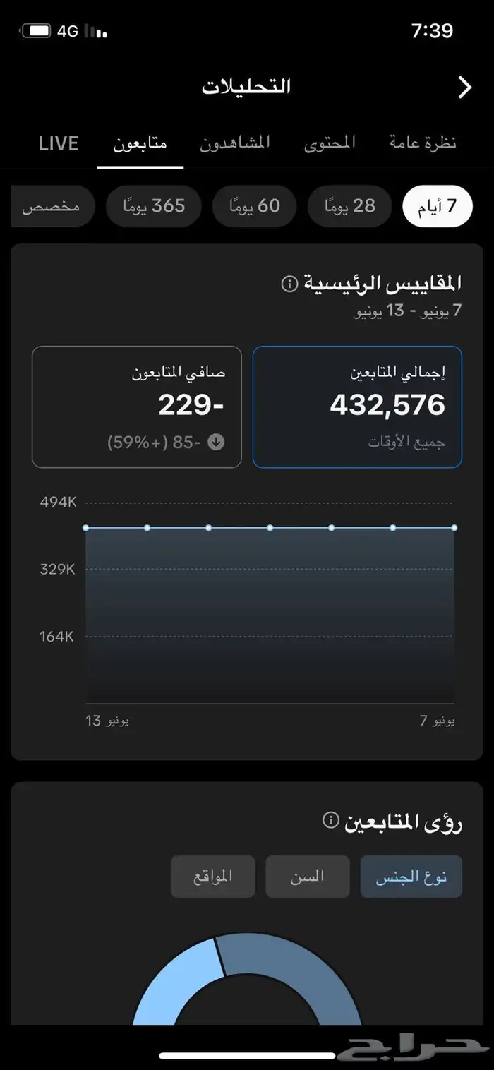 حساب تيك توك نص مليون متابع البيع لاعلى سوم 5