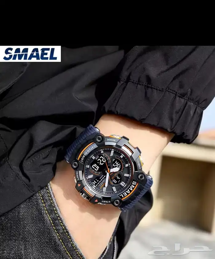 ساعة رجالية ونسائية ضد الماء 0