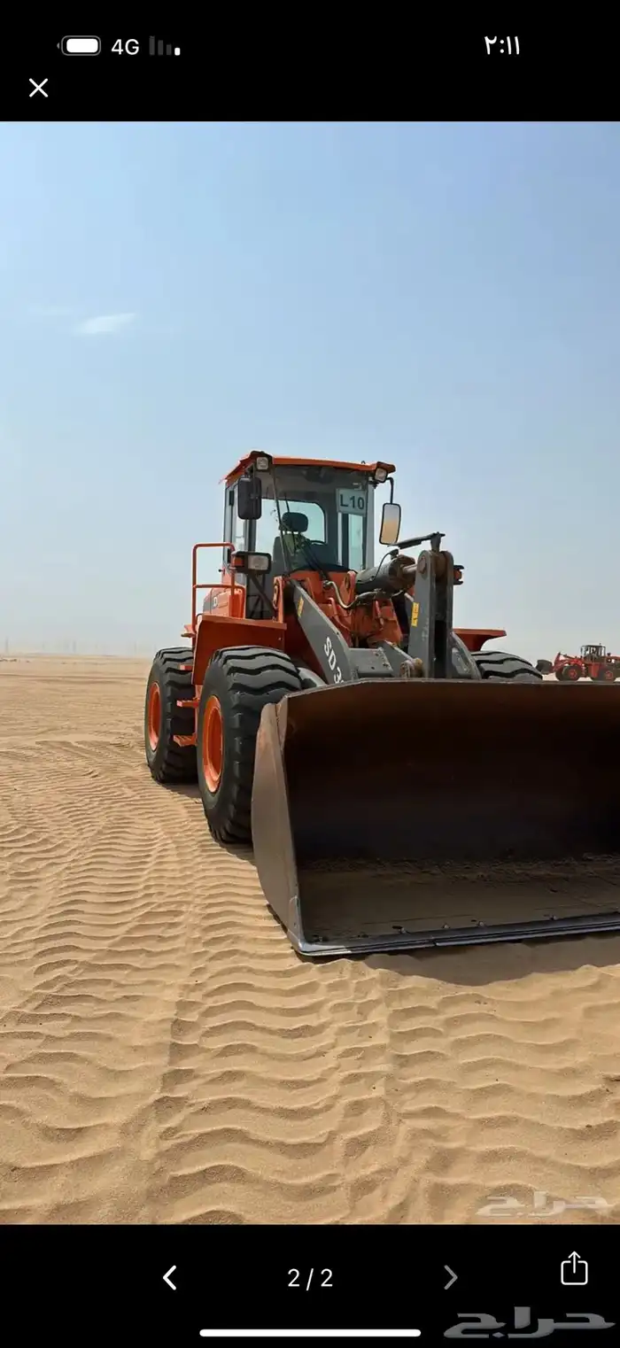 بوكلينات وشياول للايجار معدات جديده وحديث 1