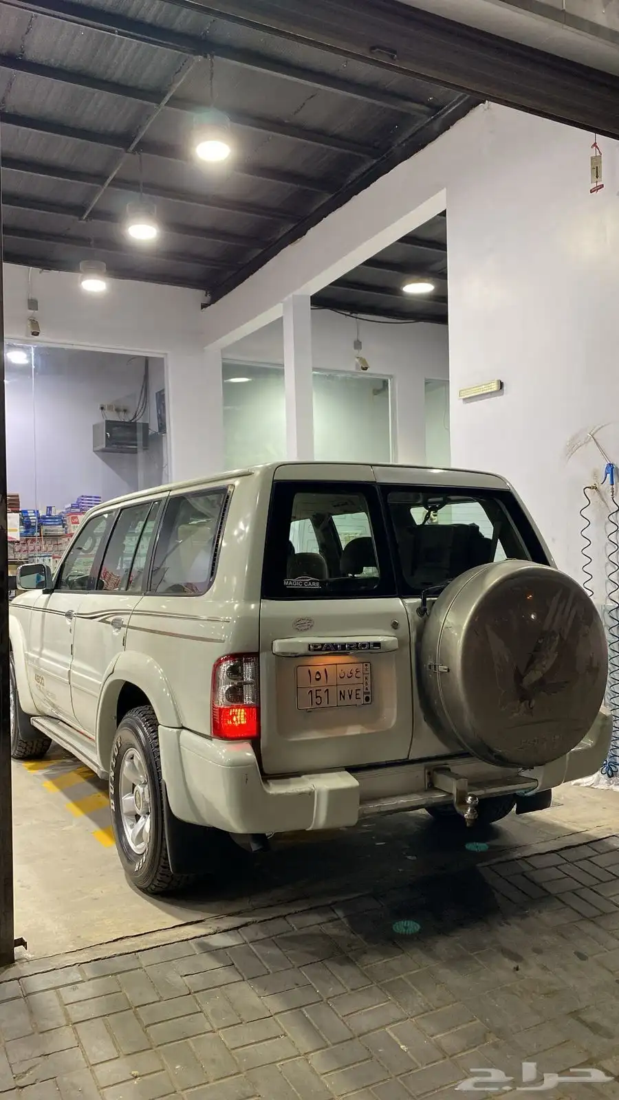 نيسان باترول نظيف موديل 2001 مكينه 4500 ثالث مستخدم 4