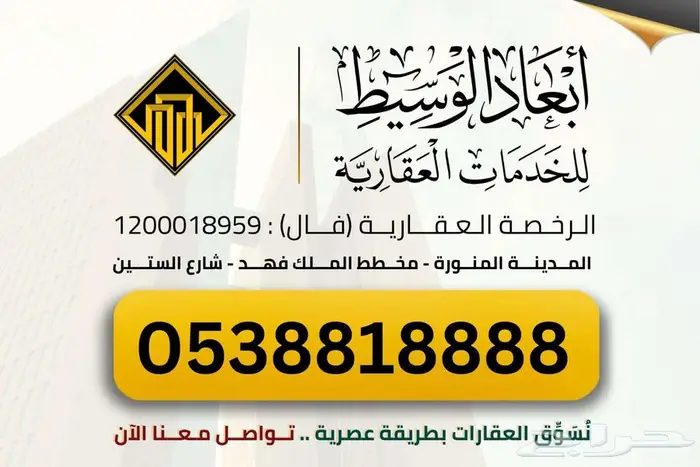 4 قطع سكنية مساحتها  5 ألف متر - في مخطط الصفوة في الملك فهد 5