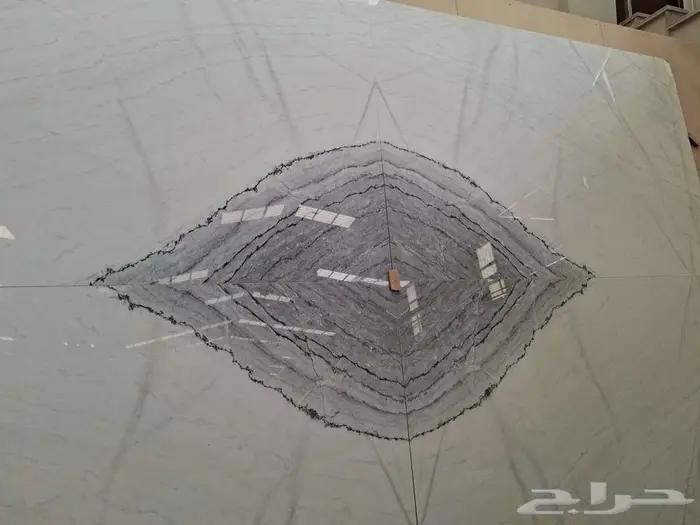 رخام طبيعي جراي آند وايت 0