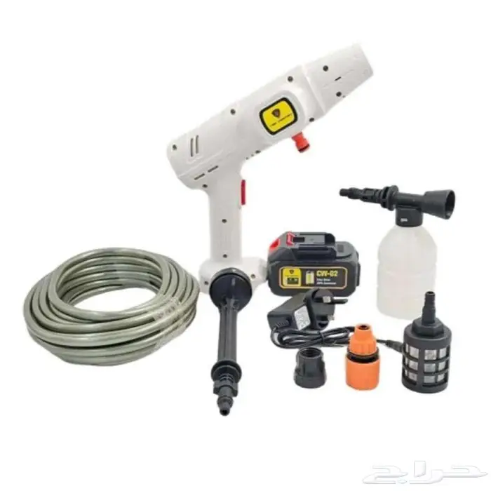 مضخة غسيل سيارات لاسلكي 0