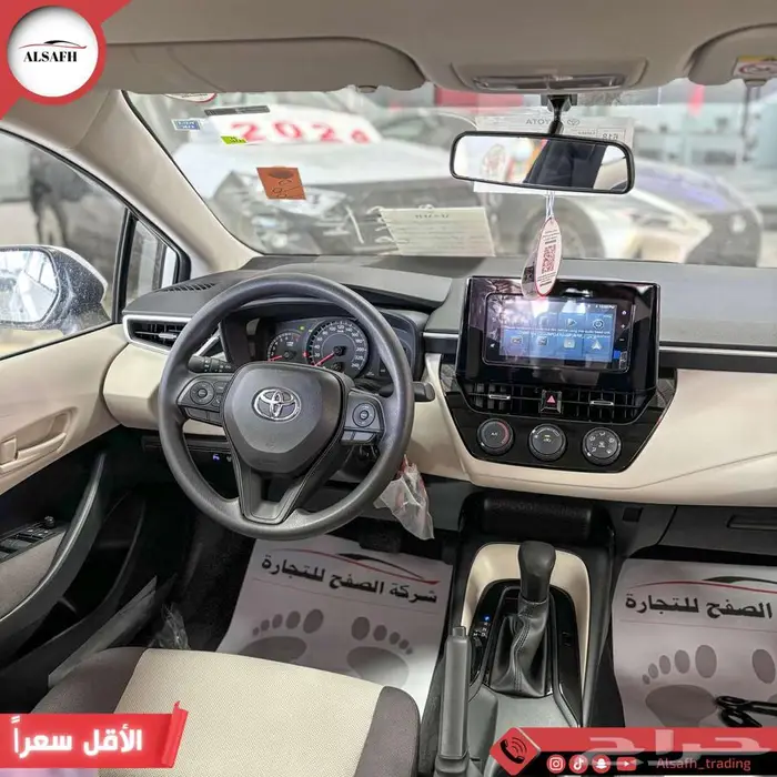 تويوتا كورولا استاندر XLE 2025 كاش وبنوك 3