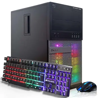 كمبيوتر مكتبي للألعاب ديل-i7 رام 20 جيجا مع الملحقات 0