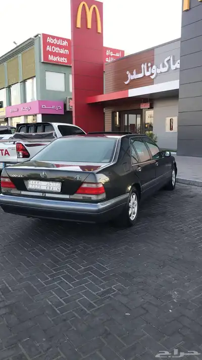 مرسيدس شبح 500 مديل 95 لارج فل كامل فتحة سقف داخليه بيح 1