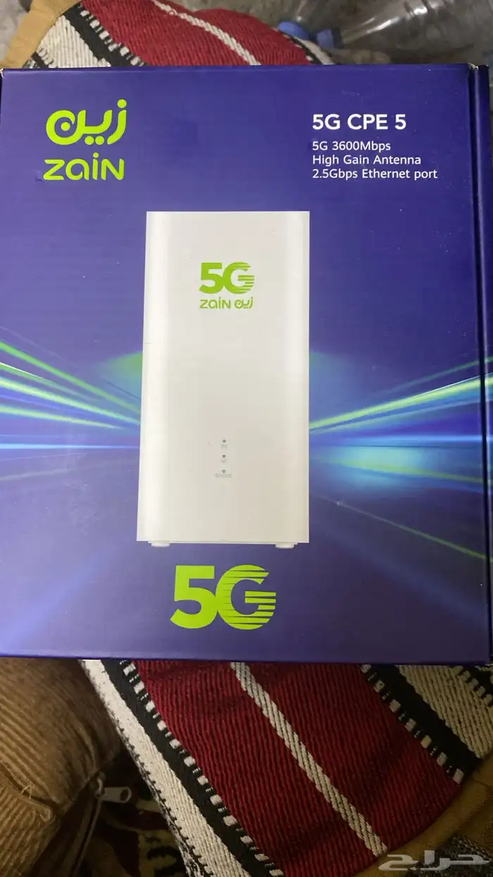 العودة جهاز شركة زين 5G إنترنت لا محدود مفتوح طول الشهر 2