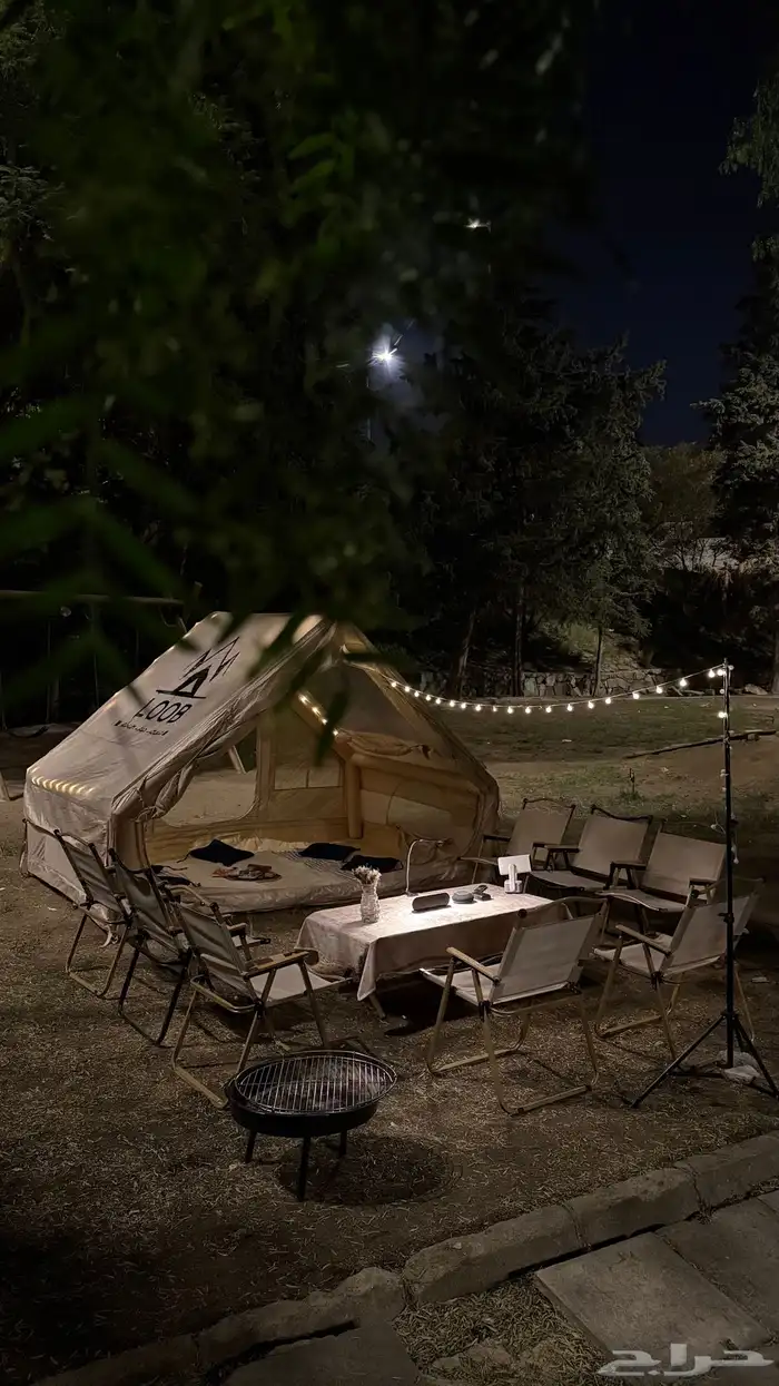 تأجير جلسات وخيم متنقلة ومخيمات 1