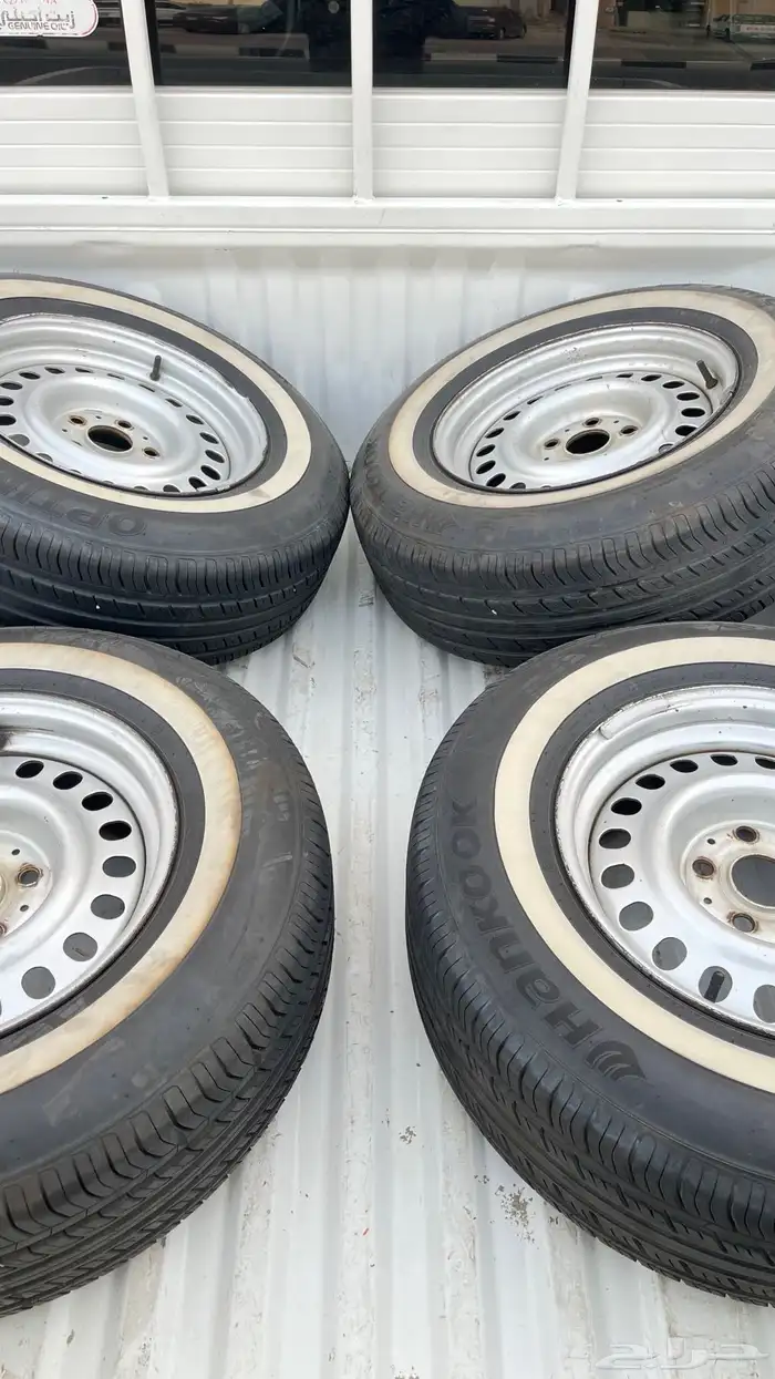 جنوط هايلكس وكفرات هانكوك 4 جدد 0