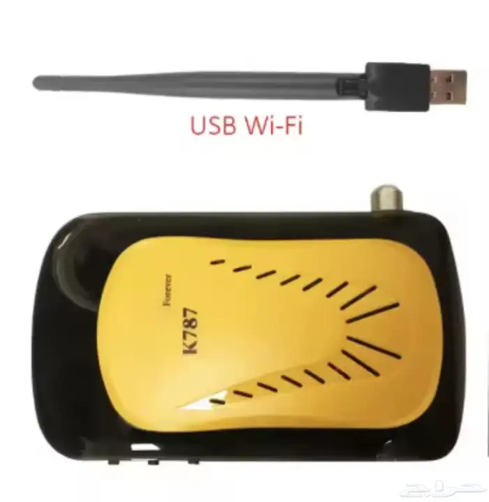 رسيفر k787 يدعم الفورايفر والصوتيات وiptv مع اشتراك سنه 0