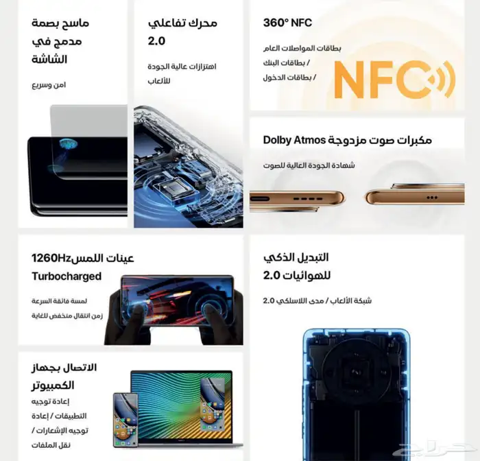 هاتف ريلمي 11 برو بلس 512 قيقا   رام 24 وشاحن بقوه 100 واط 7