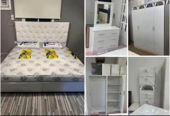 سرائر   دواليب   مراتب  غرفة نوم كامل في تفصيل في جاهز 19