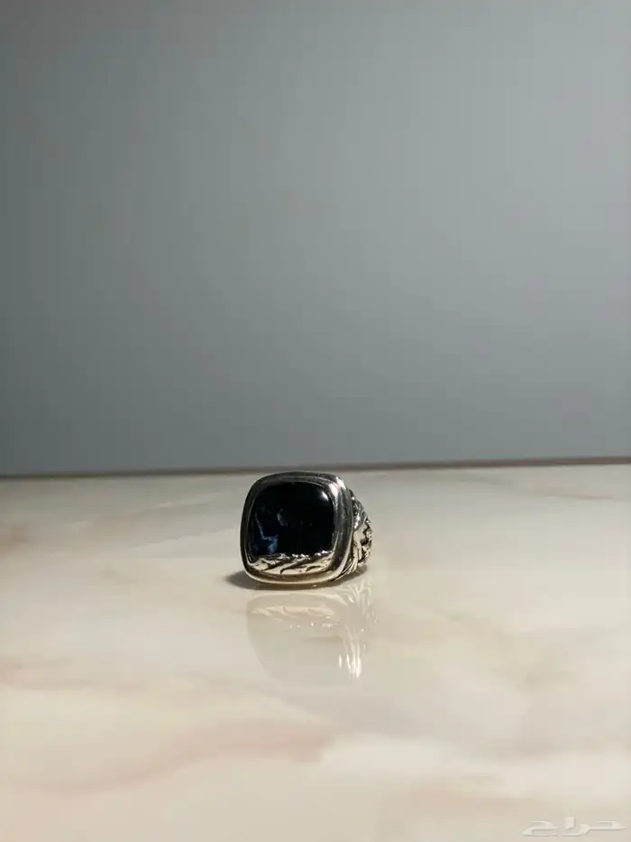 خاتم فضة صناعة يدوية limited edition كندي 3