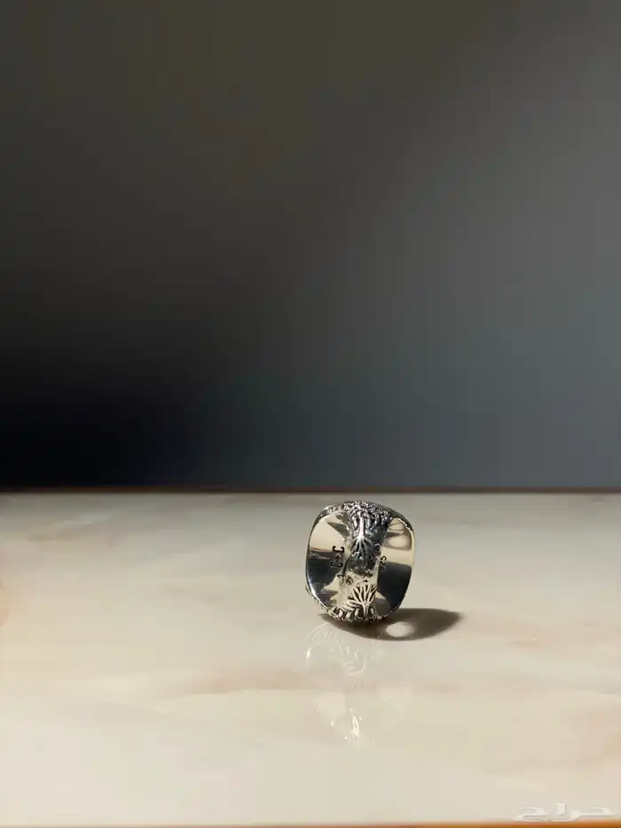 خاتم فضة صناعة يدوية limited edition كندي 4