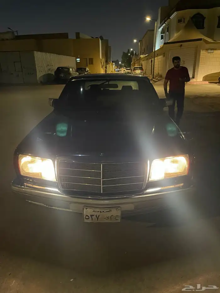 مرسيدس SEL500 جفالي موديل 1986 5