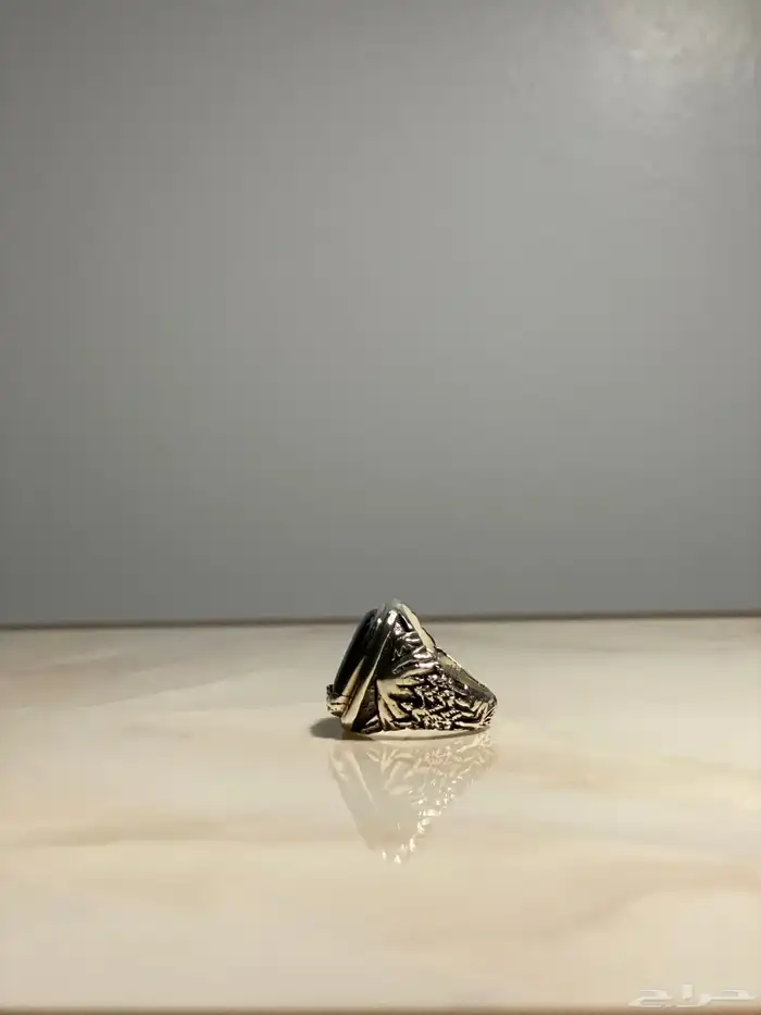 خاتم فضة صناعة يدوية limited edition كندي 2