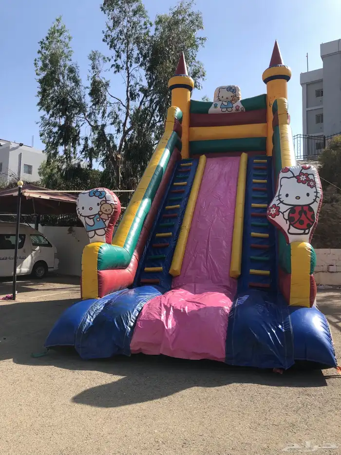 زحليقه هوائية وترامبولين وقوس وسهم 0