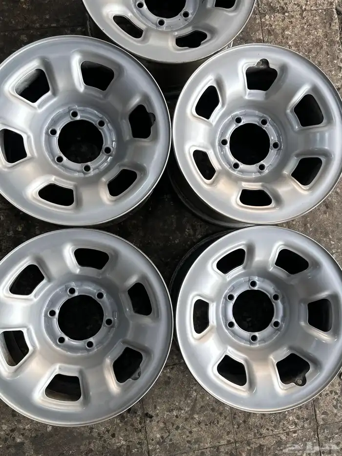 5 جنوط نيسان اصلي وكاله  مقاس 16 1