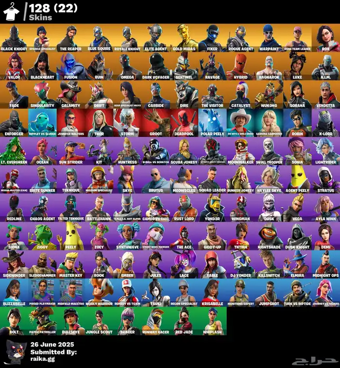 حساب فورت نادرر 0