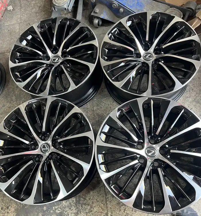 جنوط لكزز 500 LS اصلي وكاله مقاس 20 4