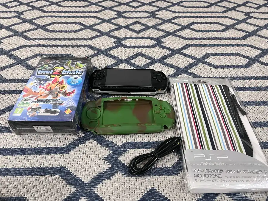 psp مع كاميرا مع شريط 0