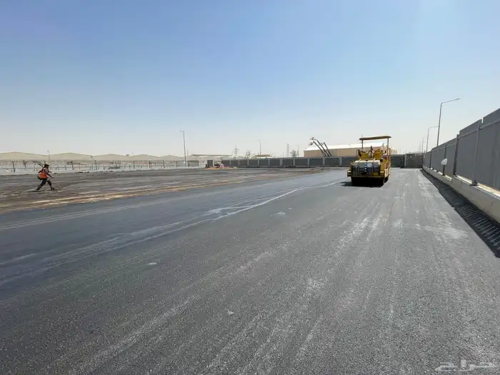 مقاول سفلت اعمال سفلتة الطرق مصانع مستودعات مواقف سيارات 5
