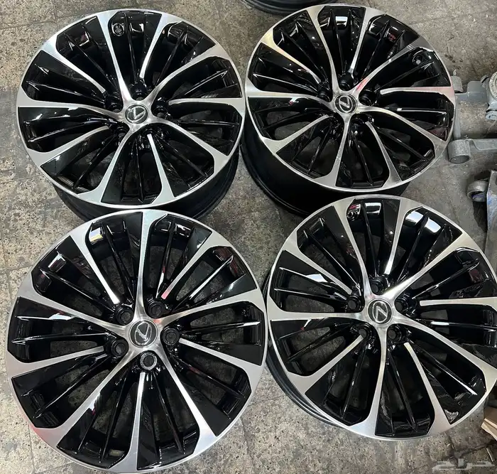 جنوط لكزز 500 LS اصلي وكاله مقاس 20 5