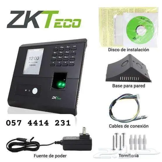 بصمه موظفين جهاز البصمه ZKTeco 0