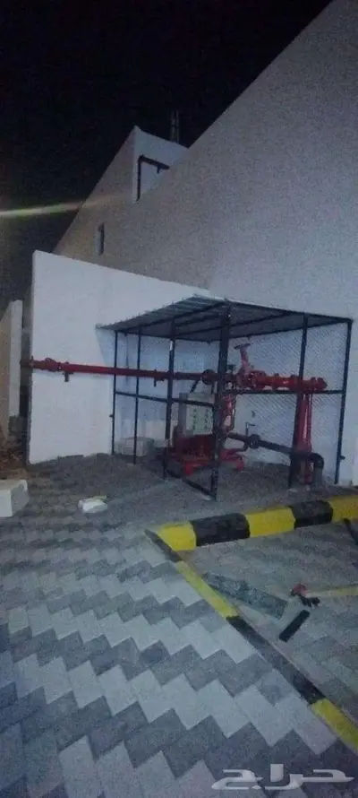مرافق محطة بنزين للإيجار حي النظيم تقاطع ش التراث مع الندوة 0