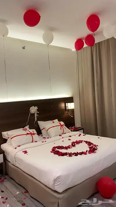 تنسيق غرف عرسان ذكرى زواج 3