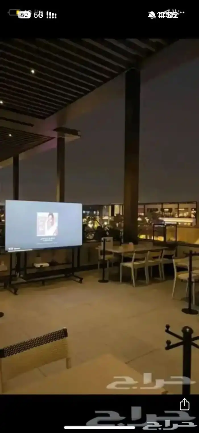 ستاند تلفزيون للاماكن الخارجيه 5