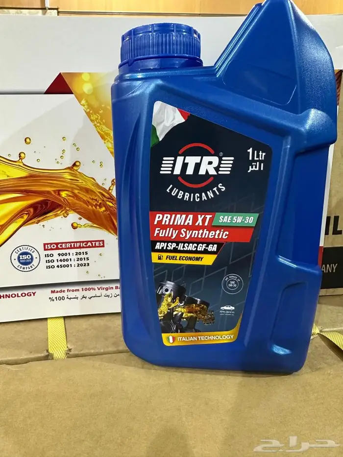 زيت ITR التقنية الإيطالية 5W40 SN C3 DPF تخليقي بالكامل 4