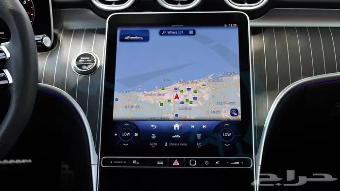 مرسيدس بنز c200 بريميوم 2025 خليدي اصفار مع ضمان الوكيل 18