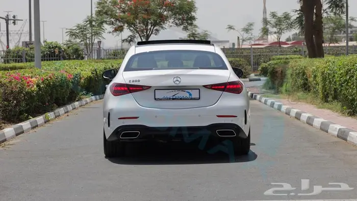 مرسيدس بنز c200 بريميوم 2025 خليدي اصفار مع ضمان الوكيل 6