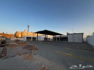 مرافق محطة بنزين للإيجار حي النظيم تقاطع ش التراث مع الندوة 2