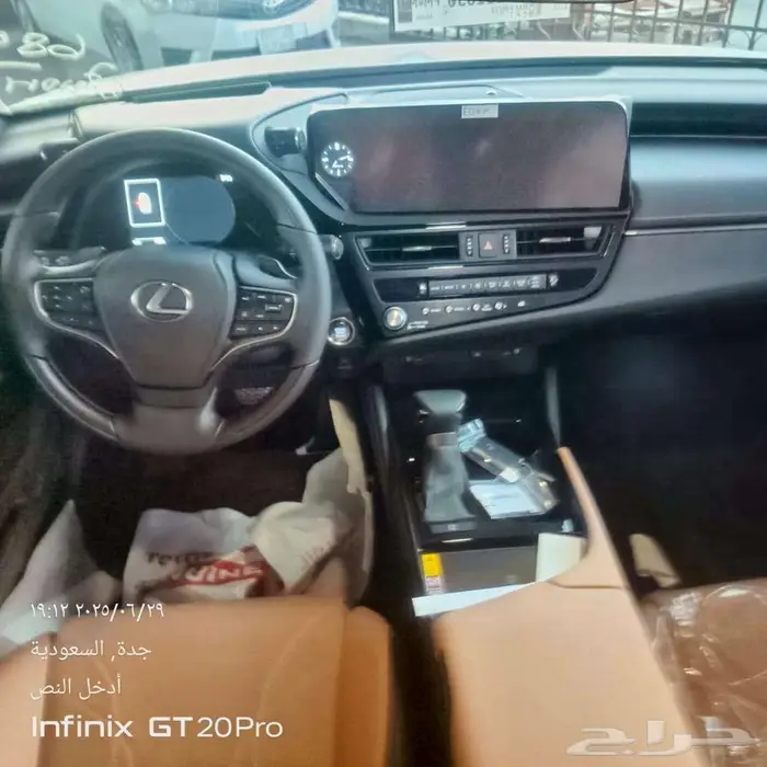لكزس ES 350 دي دي رصاصي بنزين 2025 اقل سعر كاش واقساط 4