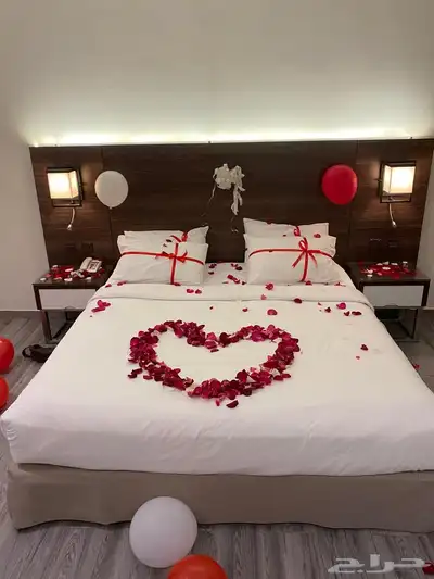 تنسيق غرف عرسان ذكرى زواج 11
