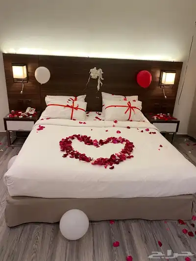 تنسيق غرف عرسان ذكرى زواج 9