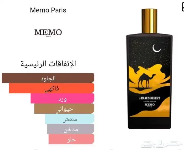 عطر جمل ديزرت المركز من ميمو - 75 مل (جديد واصلي) 5